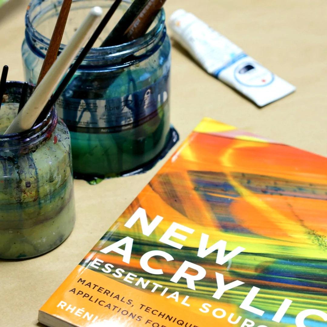 New Acrylics Essential Sourcebook by Rheni Tauchid - Tri-Art Mfg.