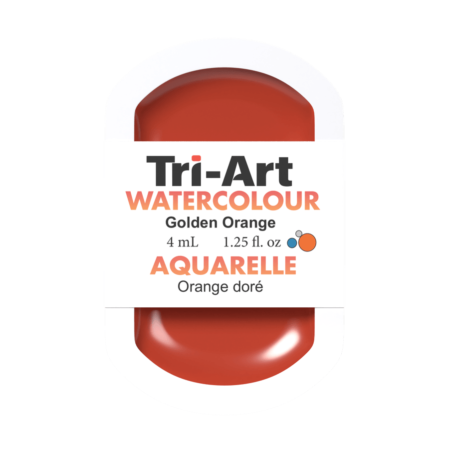 Tri-Art Water Colours - Golden Orange - Tri-Art Mfg.