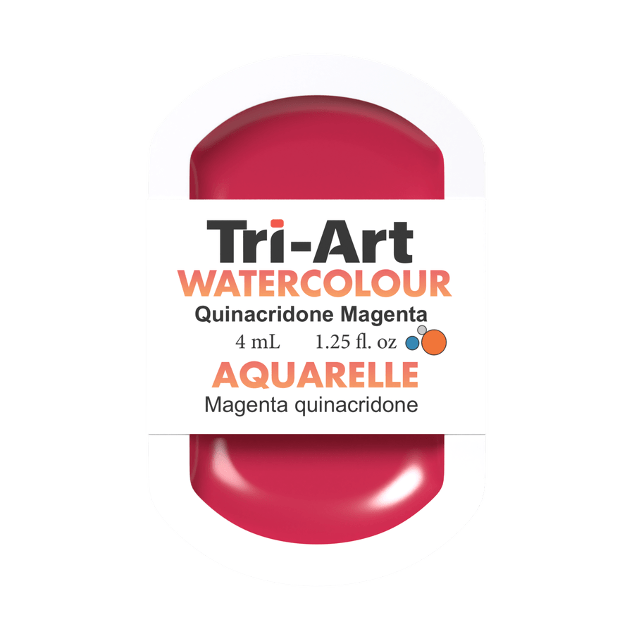 Tri-Art Water Colours - Quinacridone Magenta - Tri-Art Mfg.