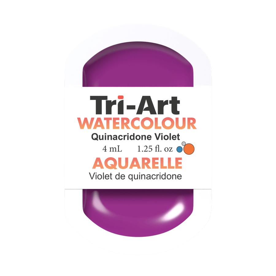 Tri-Art Water Colours - Quinacridone Violet - Tri-Art Mfg.