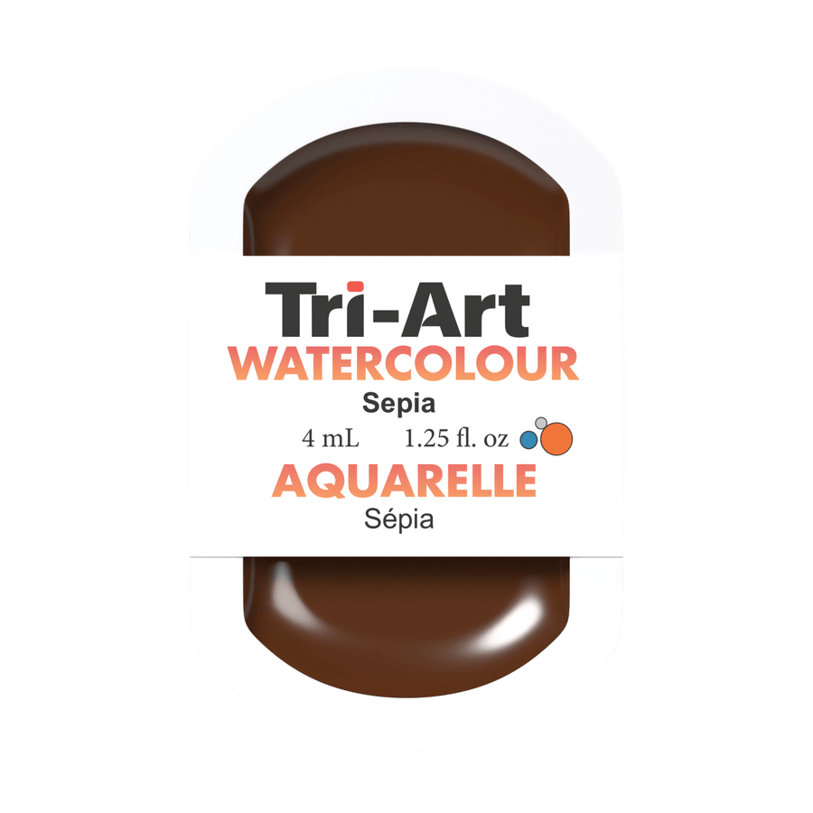 Tri-Art Water Colours - Sepia - Tri-Art Mfg.