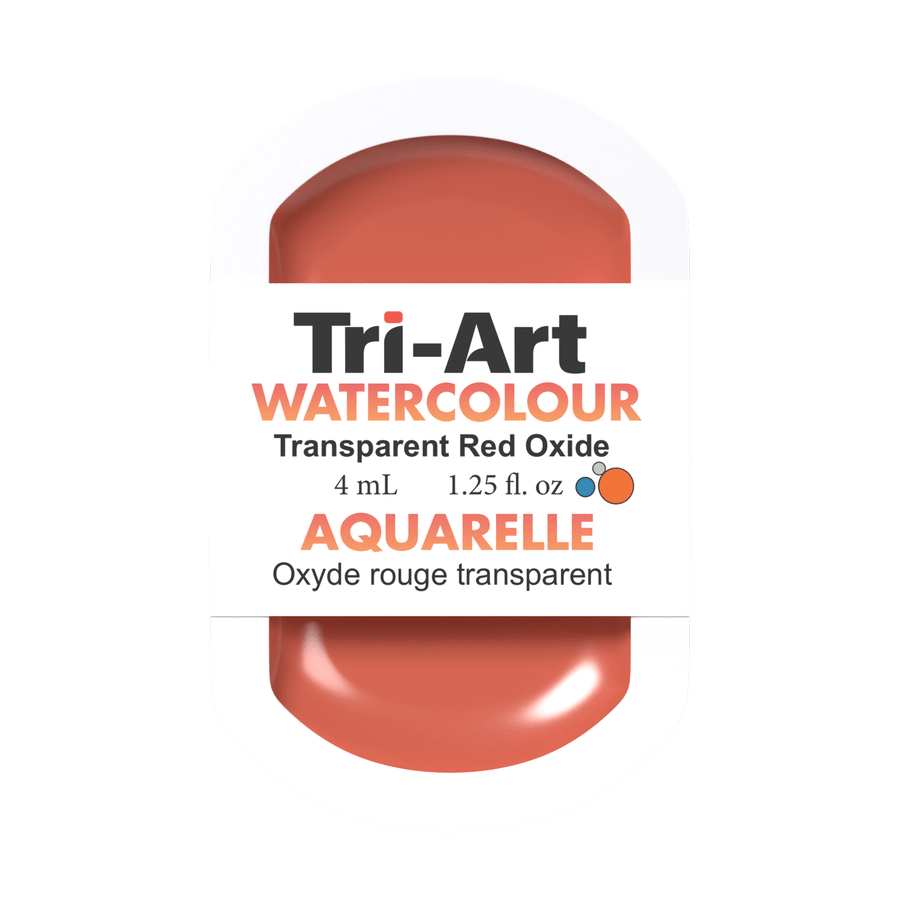 Tri-Art Water Colours - Transparent Red Oxide - Tri-Art Mfg.
