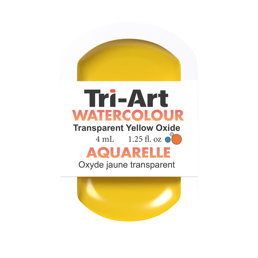Tri-Art Water Colours - Transparent Yellow Oxide - Tri-Art Mfg.