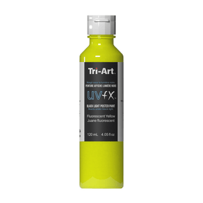 UVFX Black Light Poster Paint - Fluorescent Yellow - Tri-Art Mfg.