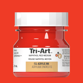 Tri-Art Ink - Naphthol Red Medium - 37mL - Tri-Art Mfg.