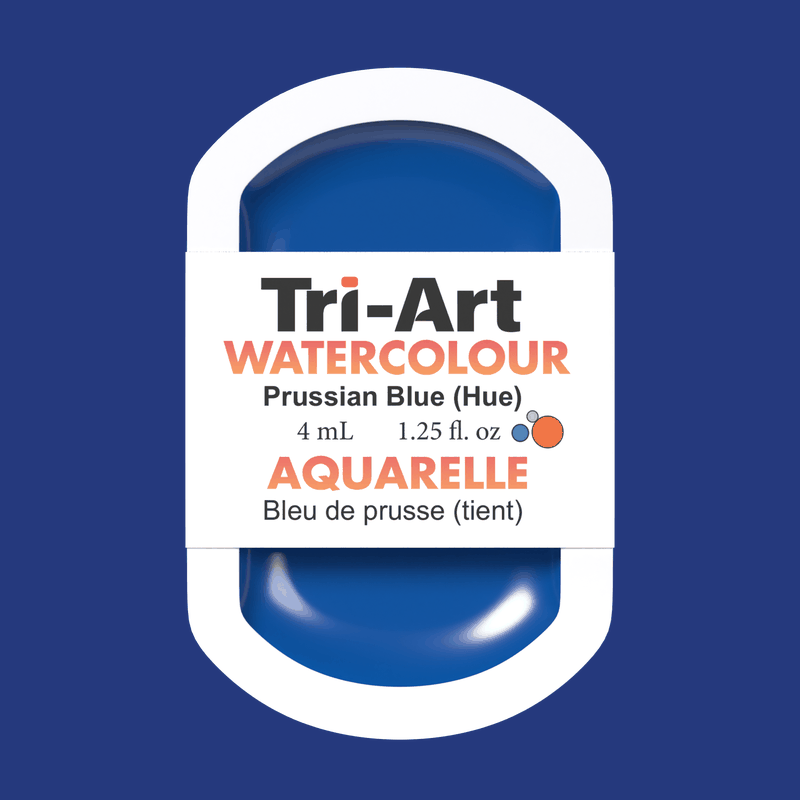 Tri-Art Water Colours - Prussian Blue Hue - Tri-Art Mfg.