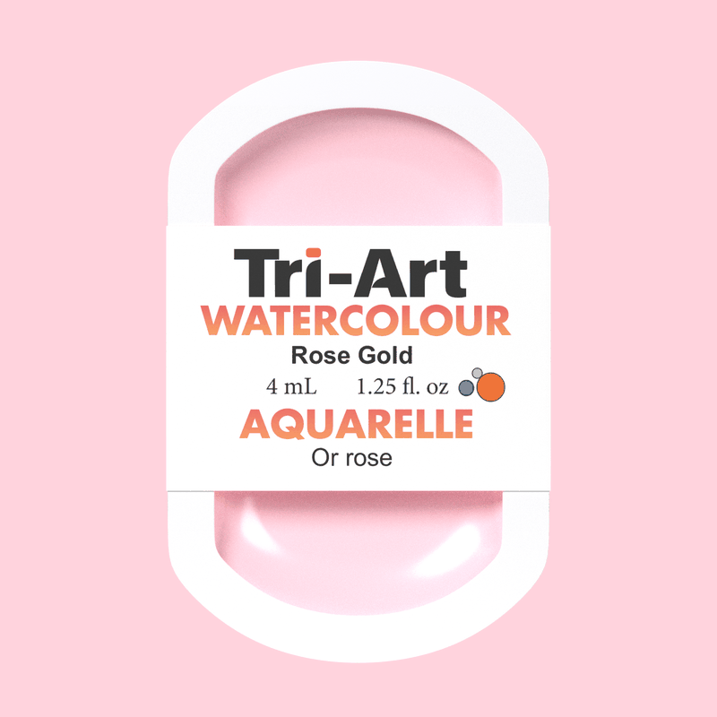 Tri-Art Water Colours - Rose Gold - Tri-Art Mfg.