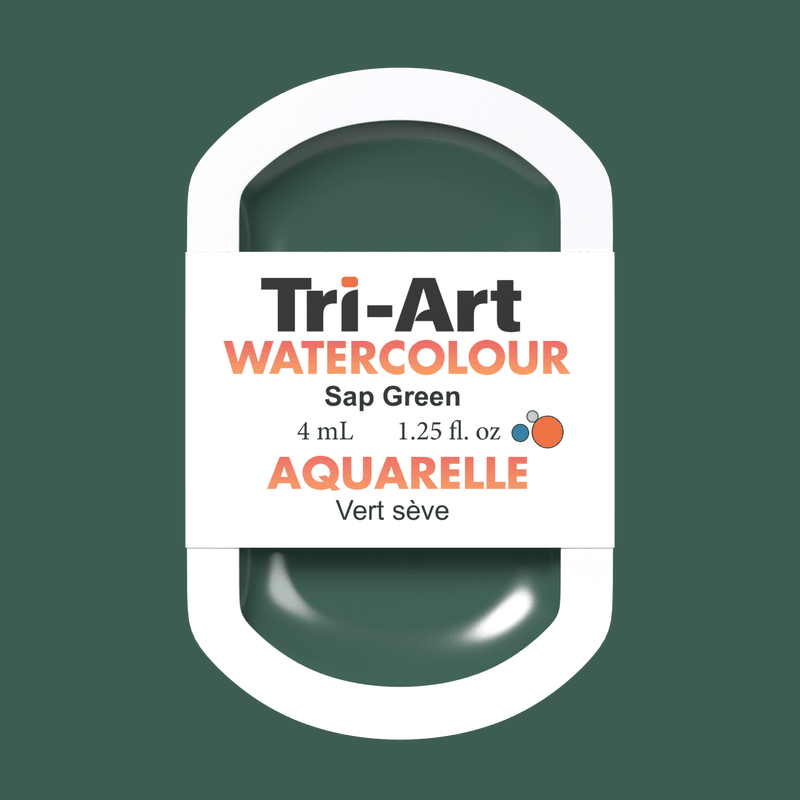 Tri-Art Water Colours - Sap Green - Tri-Art Mfg.