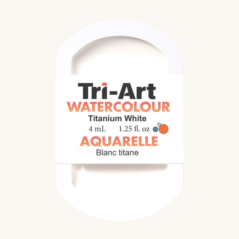 Tri-Art Water Colours - Titanium White - Tri-Art Mfg.