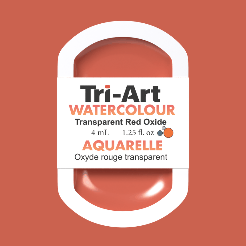 Tri-Art Water Colours - Transparent Red Oxide - Tri-Art Mfg.