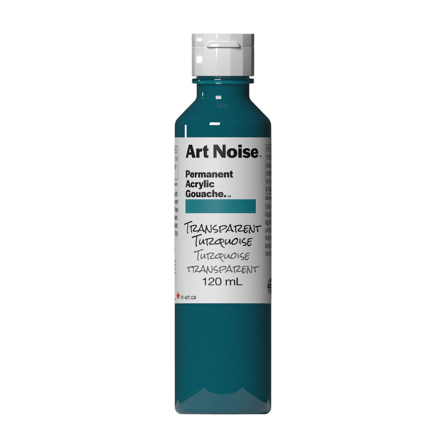 Art Noise - Transparent Turquoise - Tri-Art Mfg.
