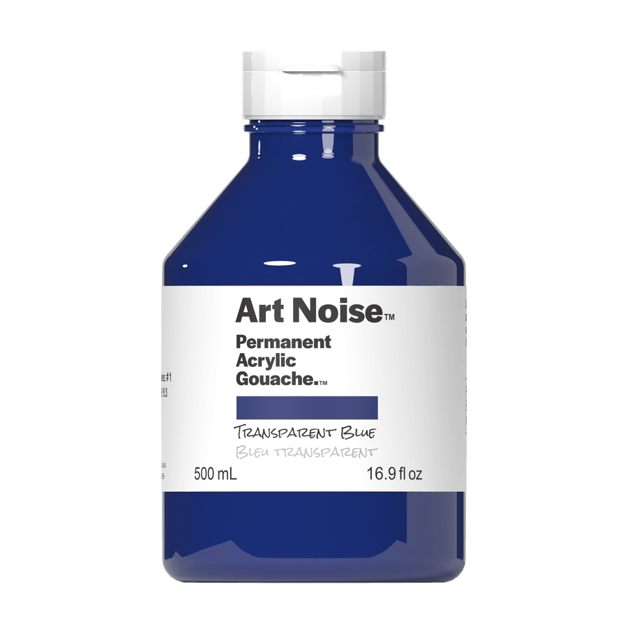 Art Noise - Transparent Blue - Tri-Art Mfg.