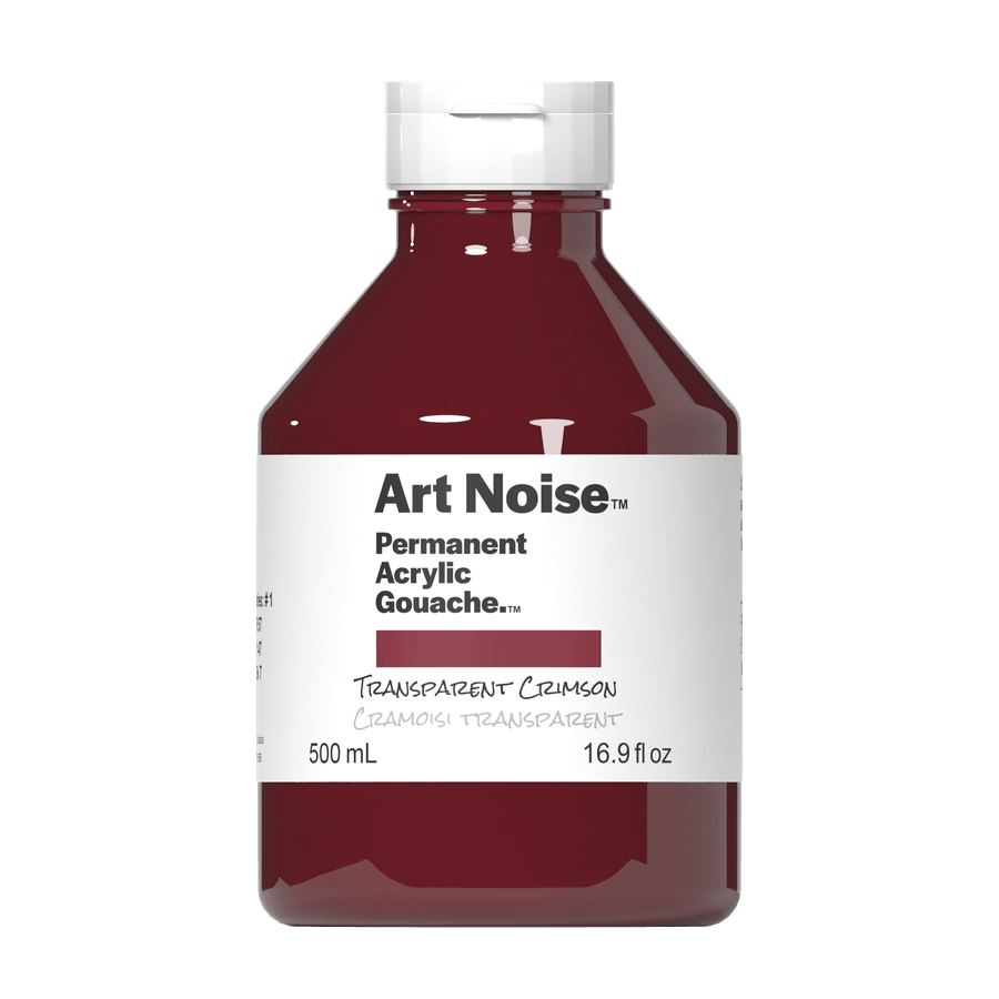 Art Noise - Transparent Crimson - Tri-Art Mfg.