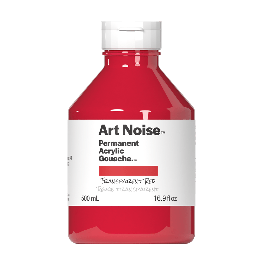 Art Noise - Transparent Red - Tri-Art Mfg.
