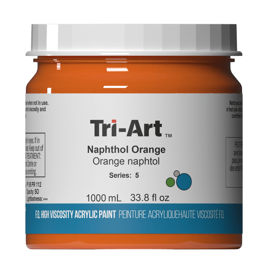 Tri-Art High Viscosity - Naphthol Orange 1000mL