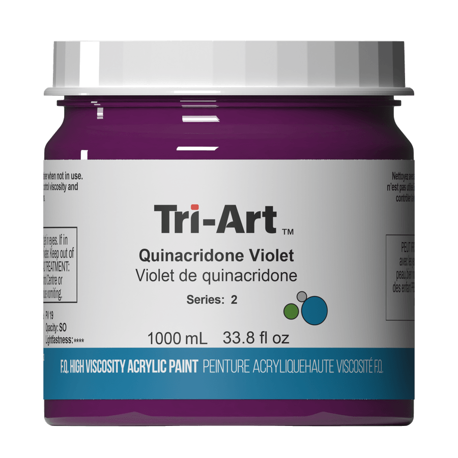 Tri-Art High Viscosity - Quinacridone Violet 1000mL