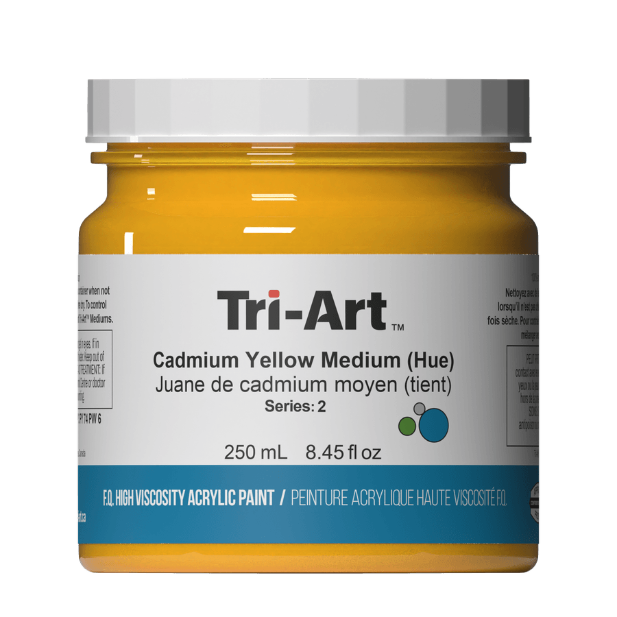 Tri-Art High Viscosity - Cadmium Yellow Medium (Hue) 250mL