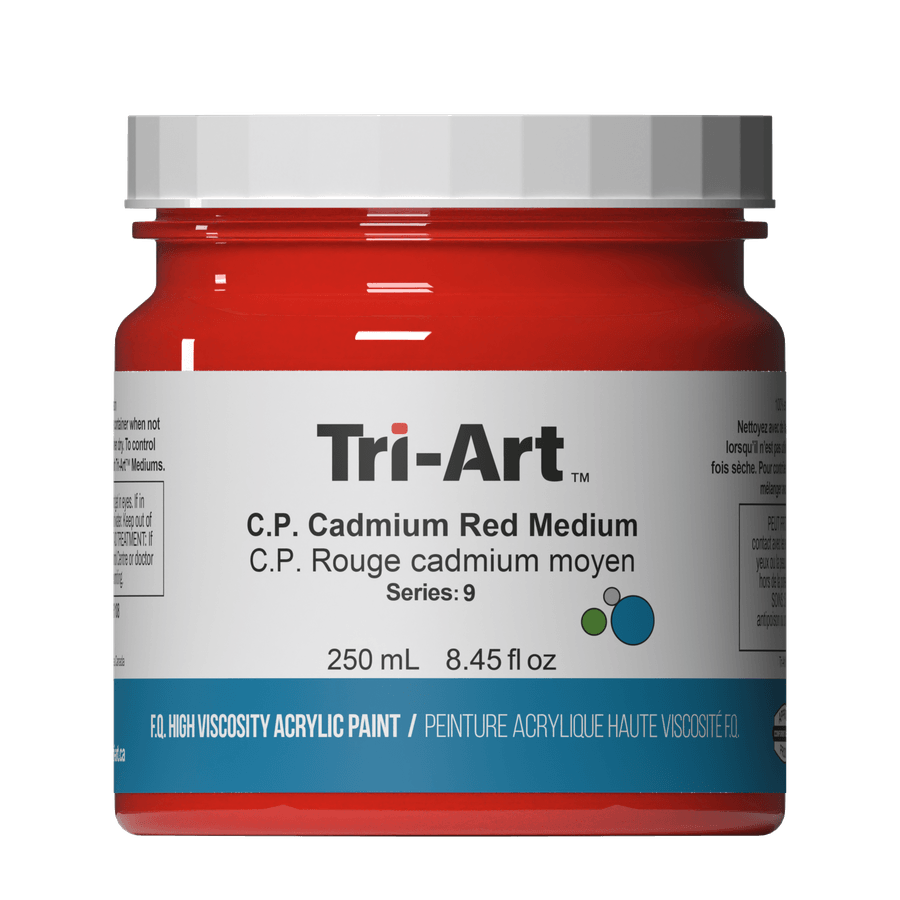Tri-Art High Viscosity - C.P. Cadmium Red Medium 250mL