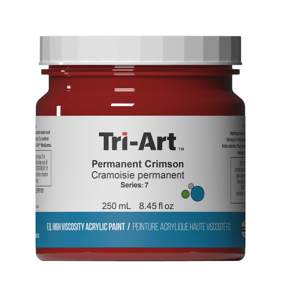 Tri-Art High Viscosity - Permanent Crimson 250mL