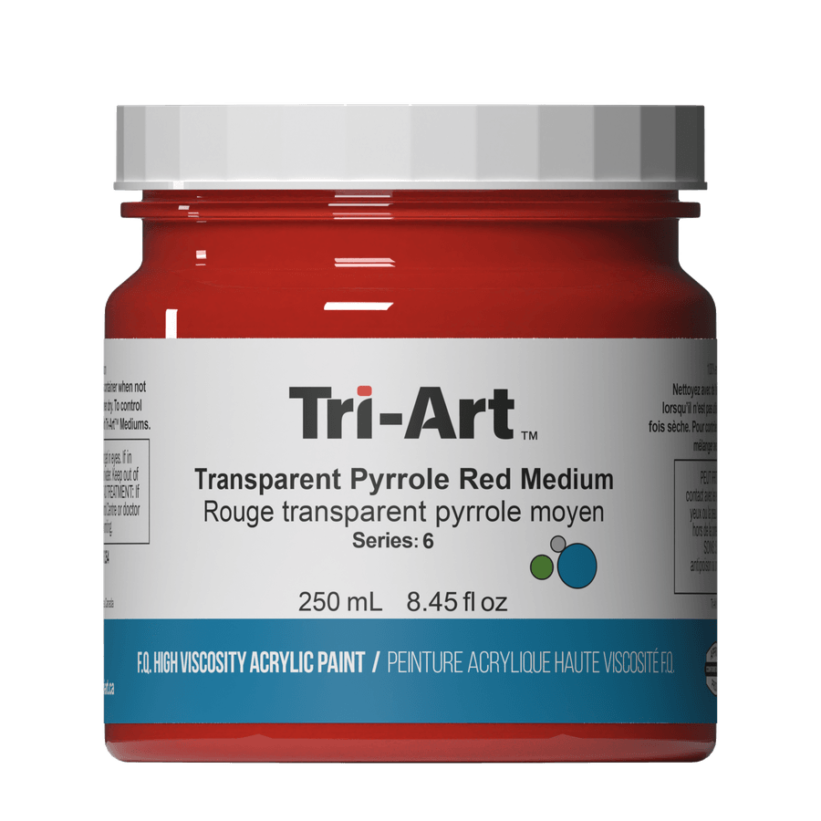 Tri-Art High Viscosity - Transparent Pyrrole Red Medium (4438657531991)