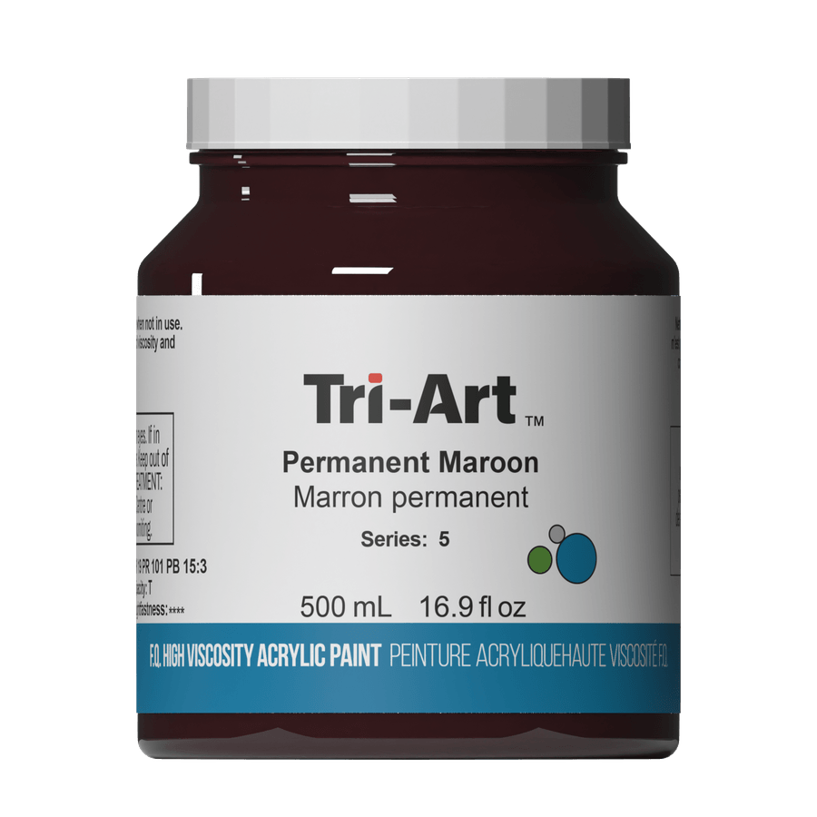 Tri-Art High Viscosity - Permanent Maroon (4438658187351)