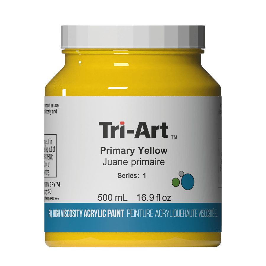 Tri-Art High Viscosity - Primary Yellow 500mL