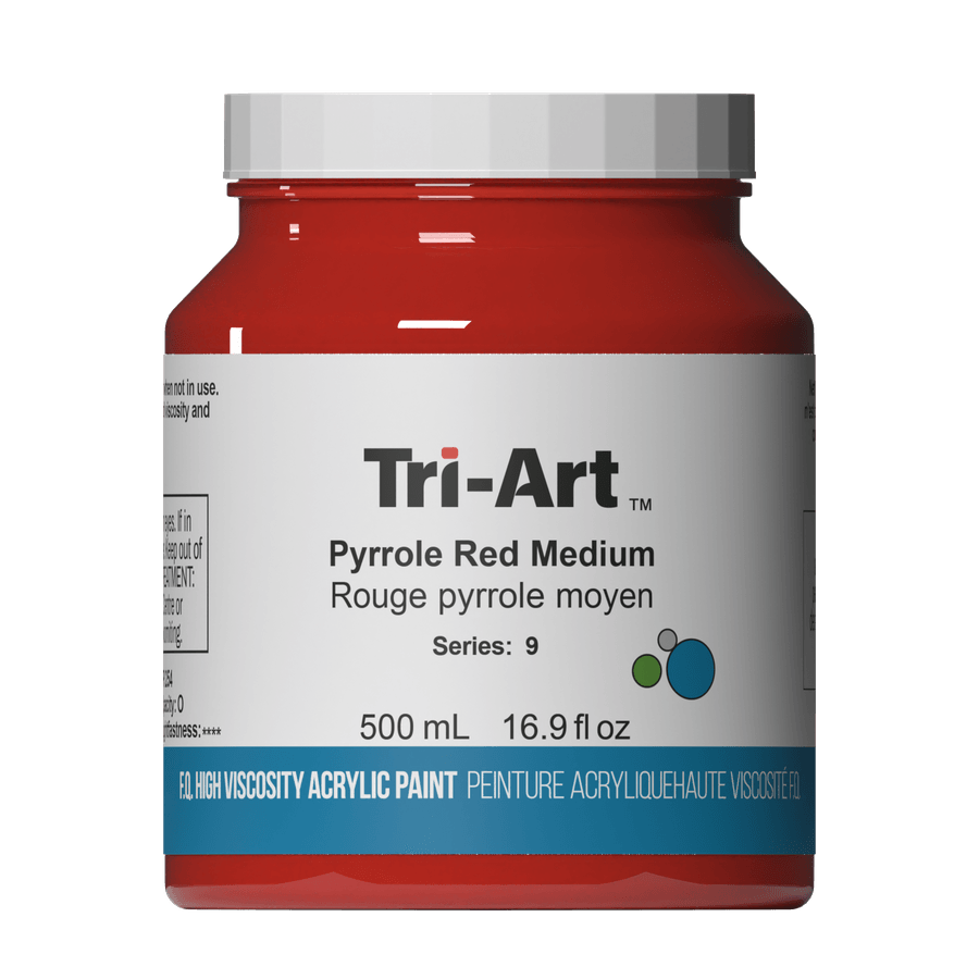 Tri-Art High Viscosity - Pyrrole Red Medium 500mL