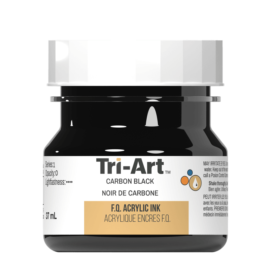 Tri-Art Ink - Carbon Black - 37mL - Tri-Art Mfg.