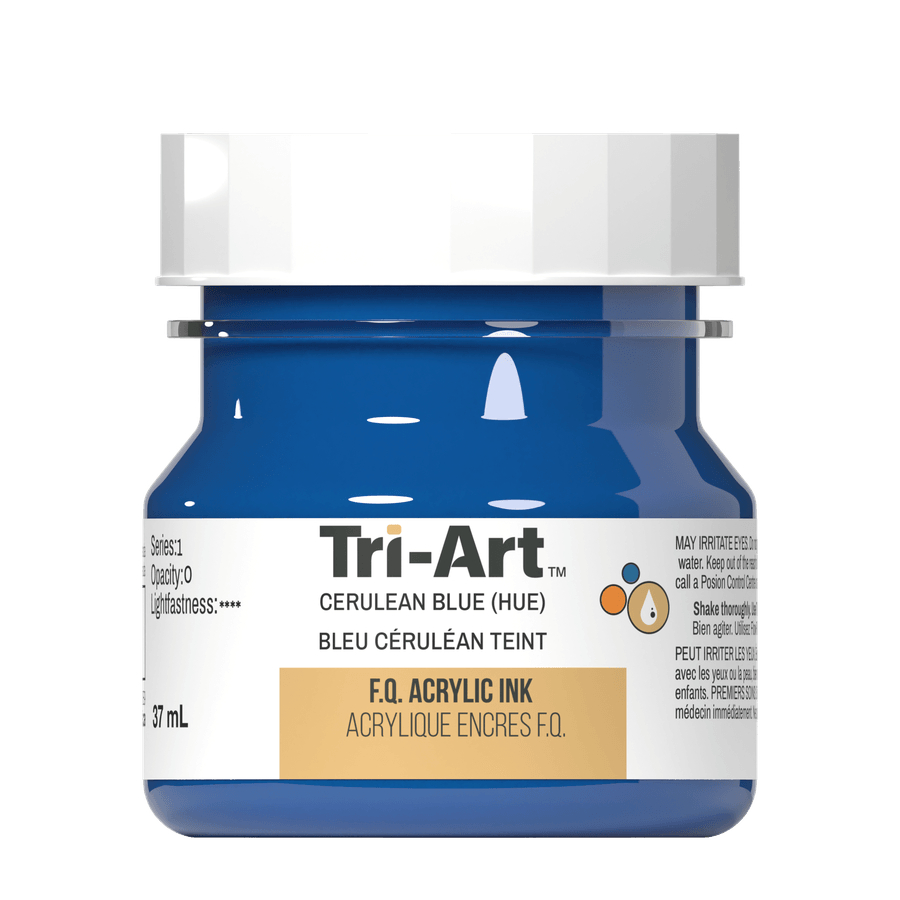 Tri-Art Ink - Cerulean Blue (Hue) - 37mL - Tri-Art Mfg.