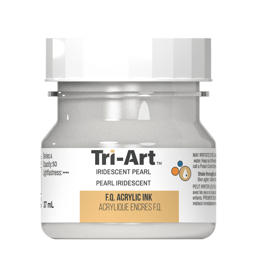 Tri-Art Ink - Iridescent Pearl - 37mL - Tri-Art Mfg.