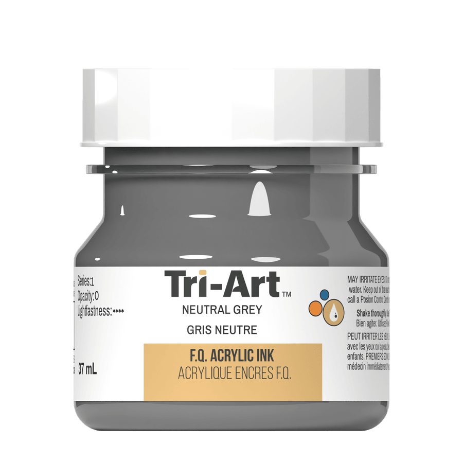 Tri-Art Ink - Neutral Grey - 37mL - Tri-Art Mfg.