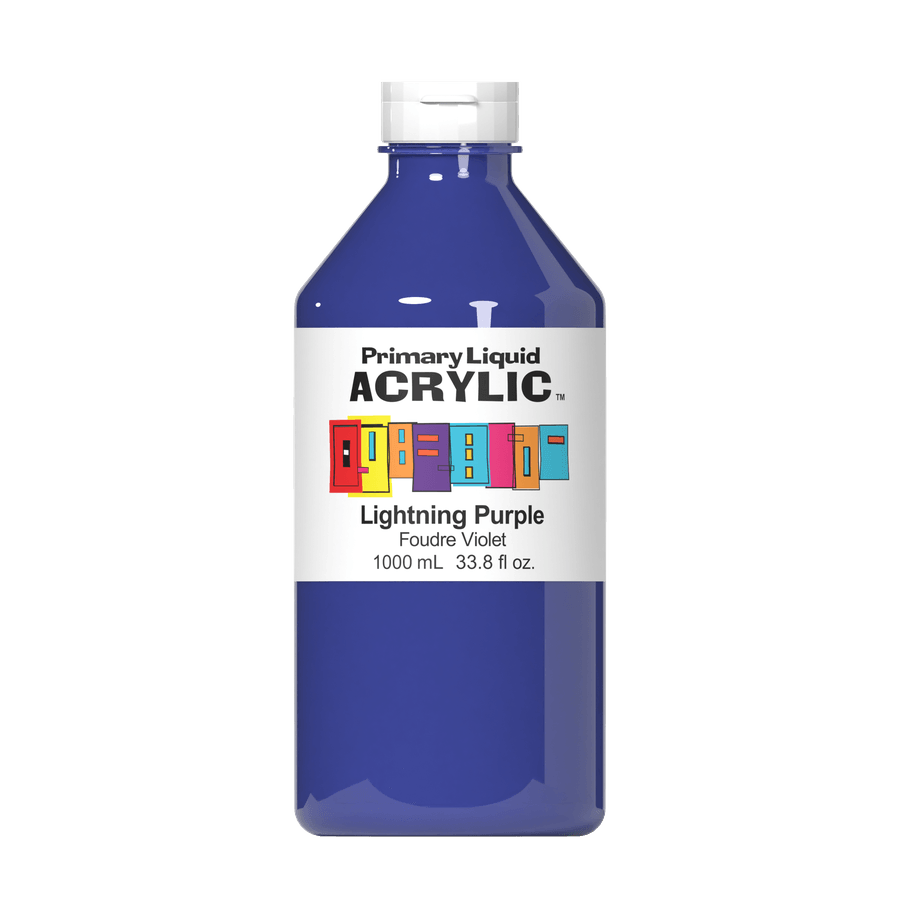 Primary Liquid Acrylic - Lightning Purple - Tri-Art Mfg.