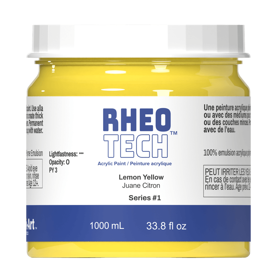 Rheotech - Lemon Yellow - Tri-Art Mfg.
