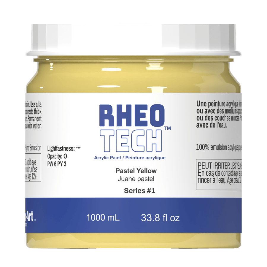 Rheotech - Pastel Yellow - Tri-Art Mfg.